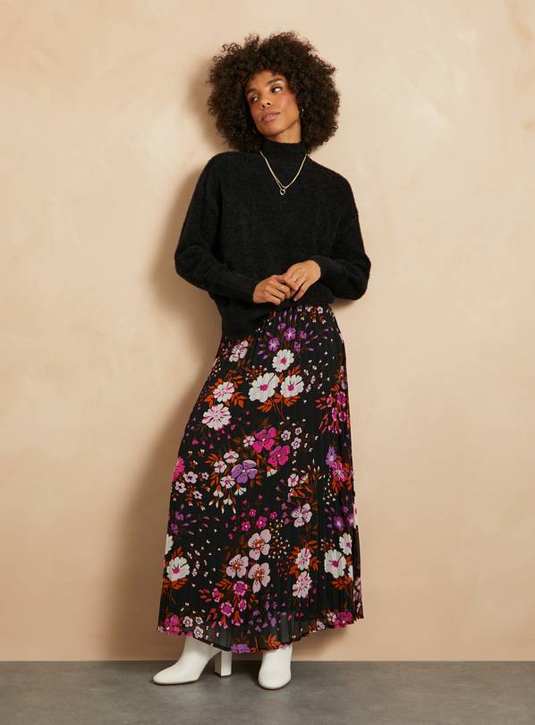 EVERBELLE Floral Maxi Skirt 18